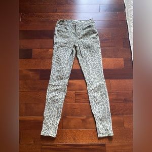 Level 99 cheetah jeans